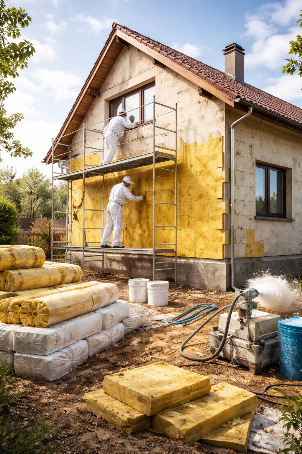 Профессиональное утепление домов в Новочеркасске — тепло, надежность, экономия