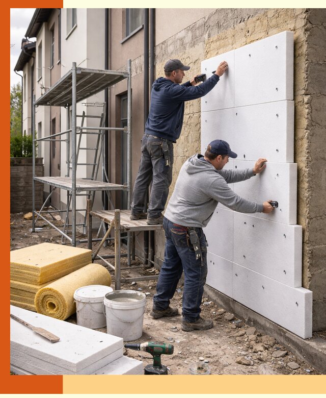 Утепление таунхауса с гарантией комфорта в Новочеркасске