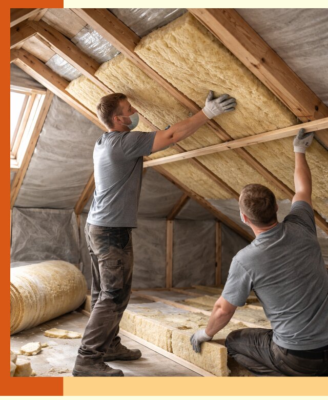 Утепление мансарды минеральной ватой в Новочеркасске — быстро и качественно