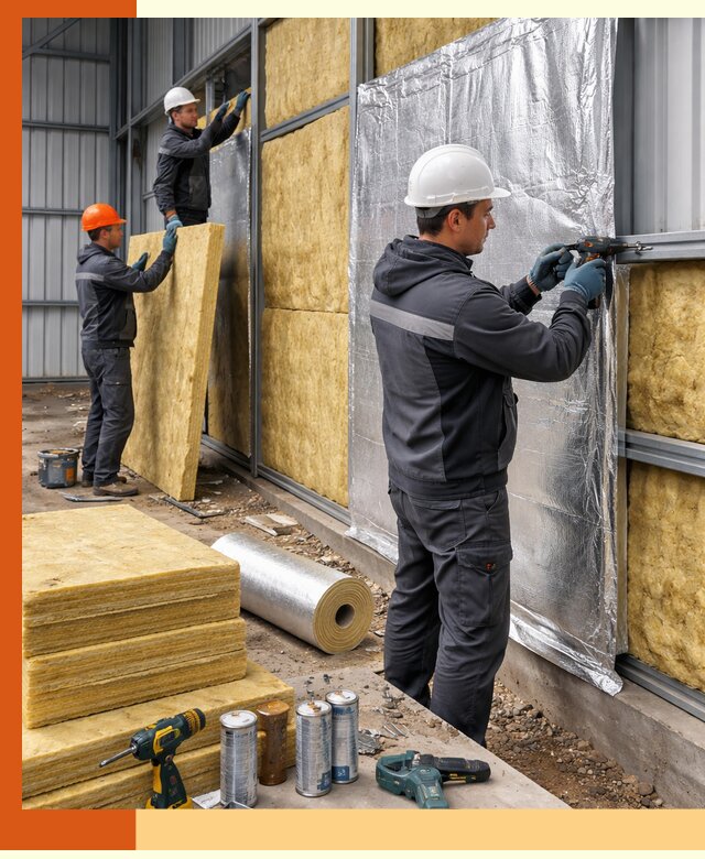 Утепление металлического ангара профессионально в Новочеркасске