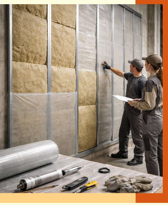 Утепление склада химсырья в Новочеркасске от 4605 руб. под ключ | ТепломастерНвч