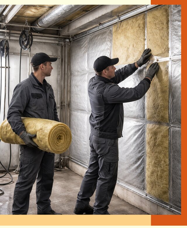 Утепление автомойки в Новочеркасске от 8699 руб./м2 — комплексное утепление под ключ | ТепломастерНвч