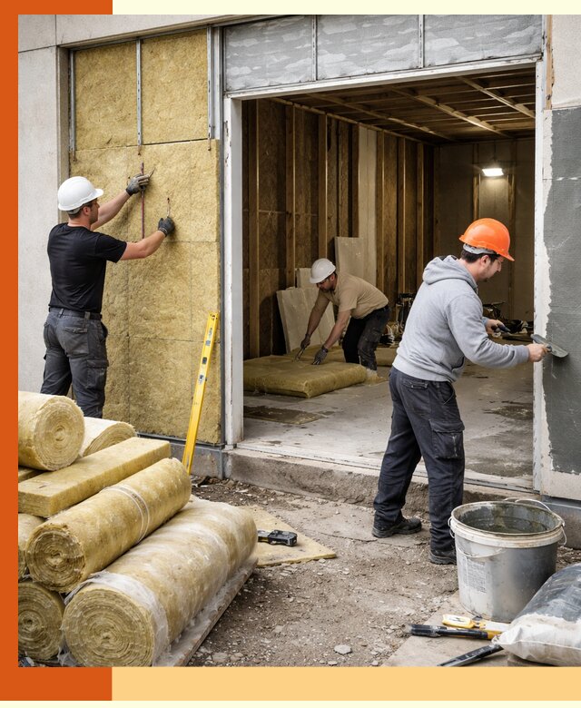 Утепление торгового павильона в Новочеркасске — качественно и энергоэффективно