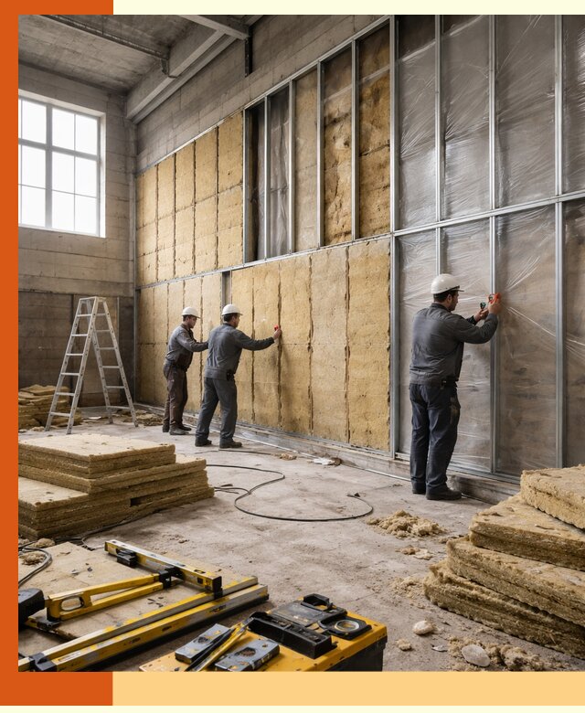 Утепление спортивного зала в Новочеркасске качественно и недорого