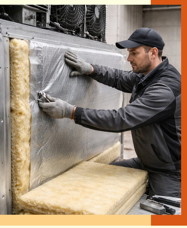 Утепление холодильного агрегата в Новочеркасске от 8699 руб. под ключ | ТепломастерНвч