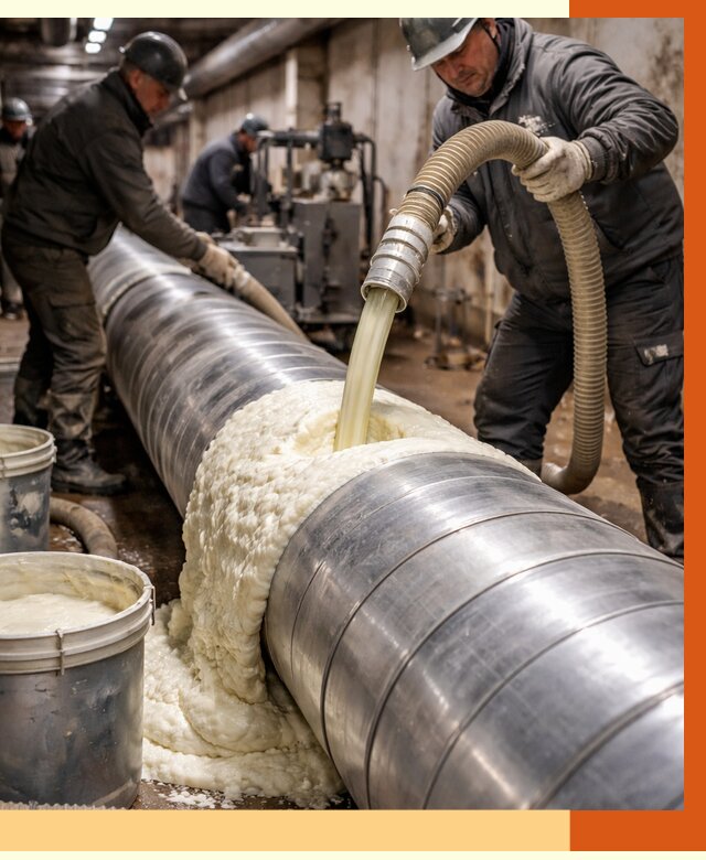 Утепление теплотрассы жидкой теплоизоляцией в Новочеркасске от 4298 руб. | ТепломастерНвч