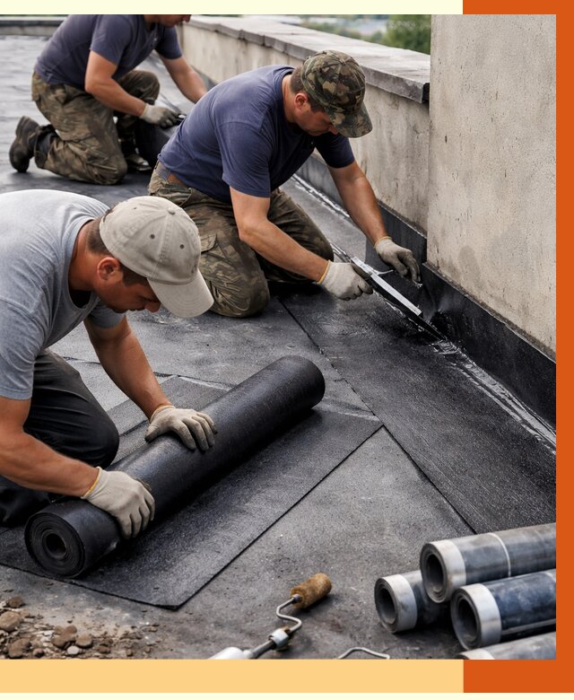 Гидроизоляция кровли в Новочеркасске от 4605 руб. — профессиональная гидроизоляция крыши | ТепломастерНвч