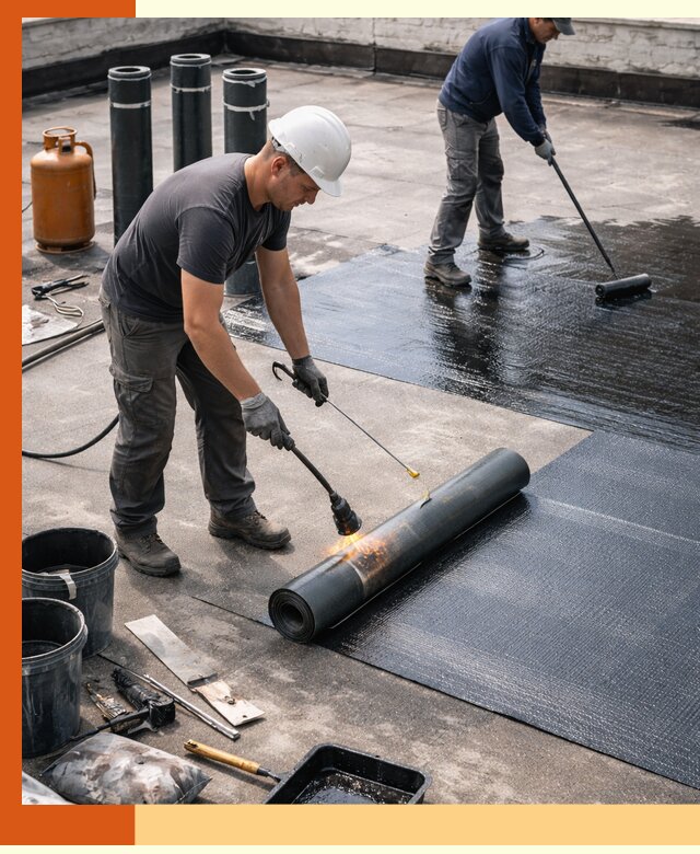 Гидроизоляция кровли в Новочеркасске — надежная защита от протечек