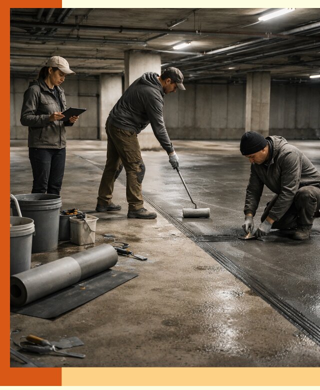 Гидроизоляция паркинга в Новочеркасске: качественная защита зданий